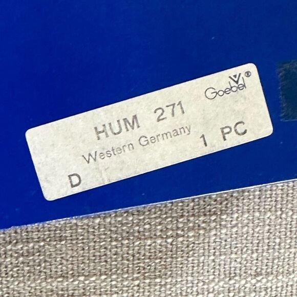 MJ Hummel annual plate 1978 vintage collectors plate - Picture 11 of 12